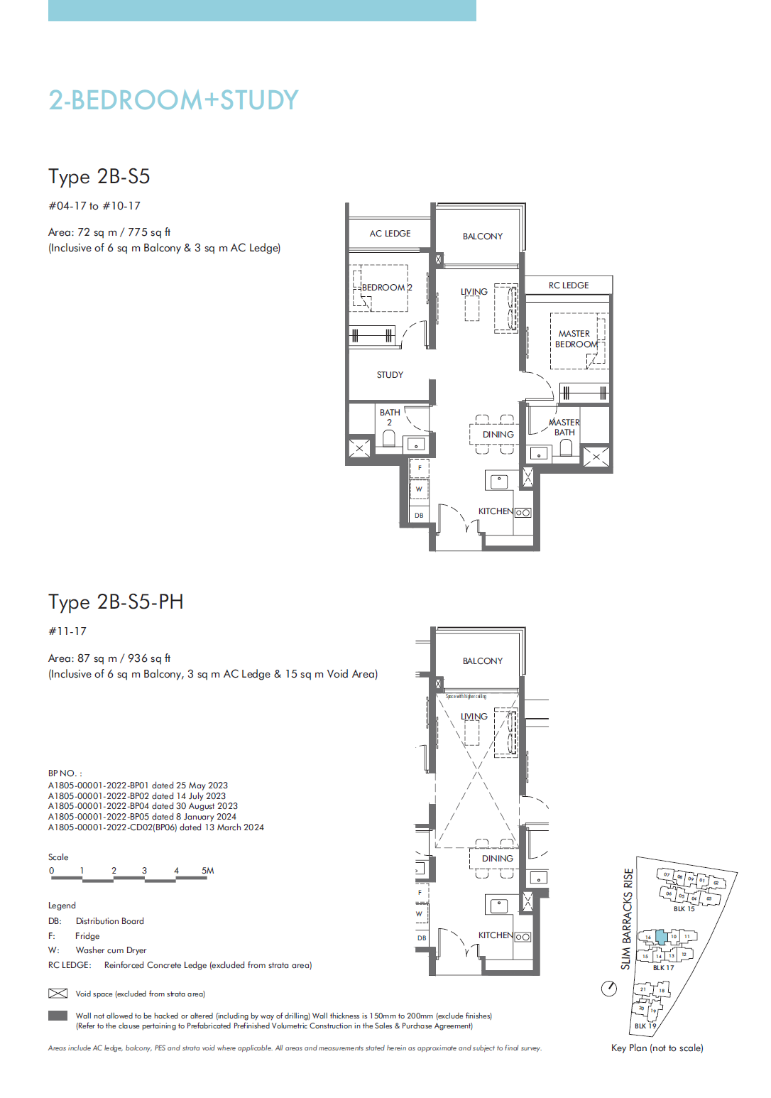 The Hill @ One North 2 Bedroom Floor Plan 16