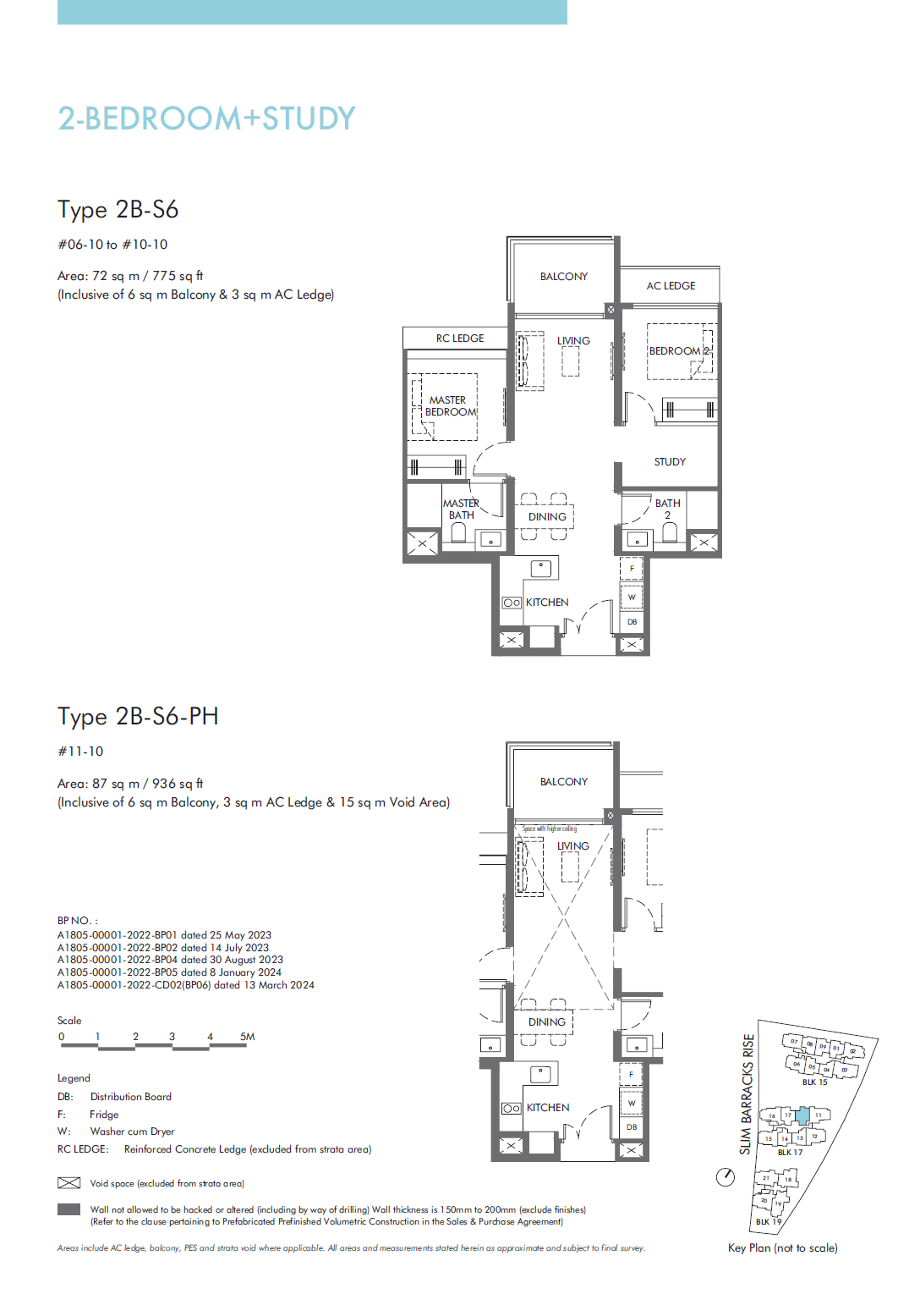 The Hill @ One North 2 Bedroom Floor Plan 19